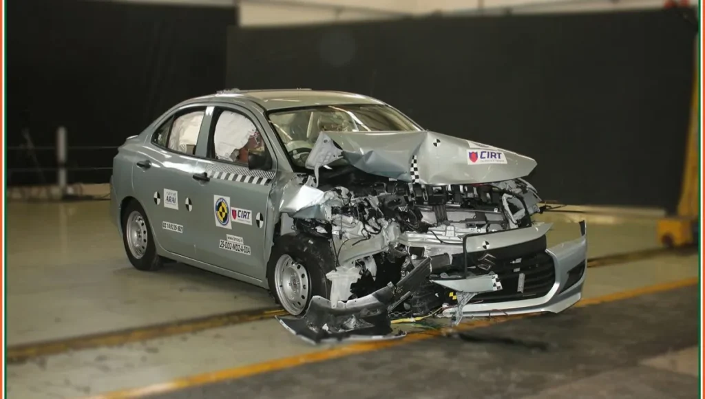 2025 Maruti Dzire becomes India’s first sedan with 5-star Bharat NCAP safety rating – safe and affordable choice.