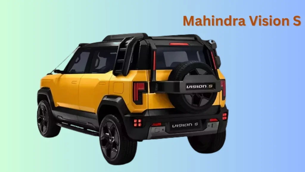 Mahindra Vision S Concept Unveiled – Could It Be the Next-Gen Scorpio?