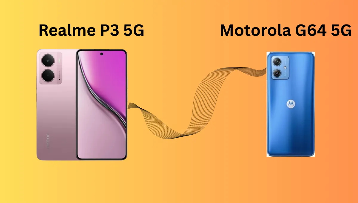 Realme P3 5G vs Motorola G64 5G